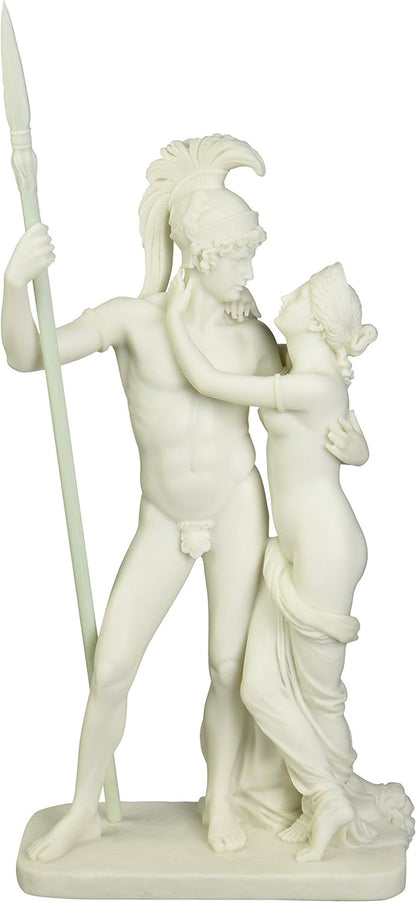 Design Toscano Ares and Aphrodite (Mars and Venus) Bonded Marble Statue (Set of 2) Home & Kitchen Home Décor Accents Home Décor Products Sculptures Statues