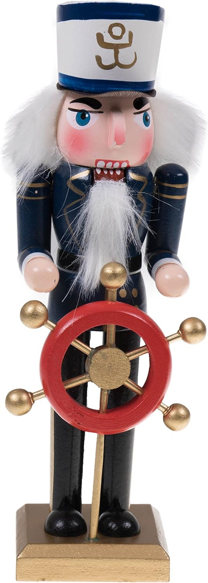 Clever Creations Guitarist 15 Inch Traditional Wooden Nutcracker, Festive Christmas Décor for Shelves and Tables Home & Kitchen Nutcrackers Seasonal Décor