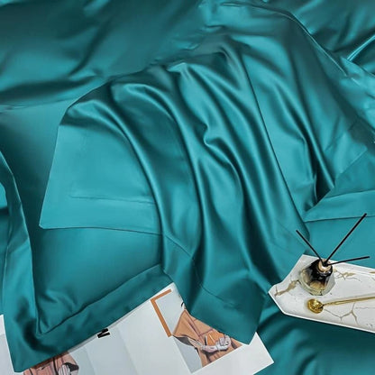 Neo Green Silky Cotton Bedding Set
