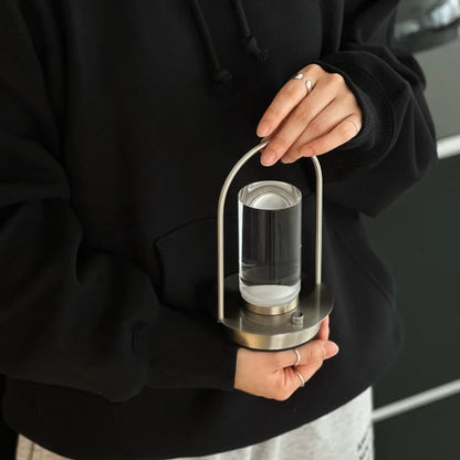 Minimalist Arch Metal Portable Table Lamp