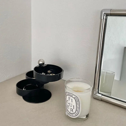 Smooth Swivel Melamine Jewelry Organizer