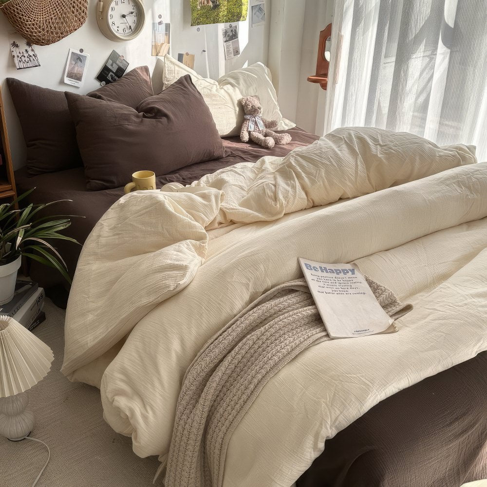 Earthy Tones Aesthetic Bedding Set