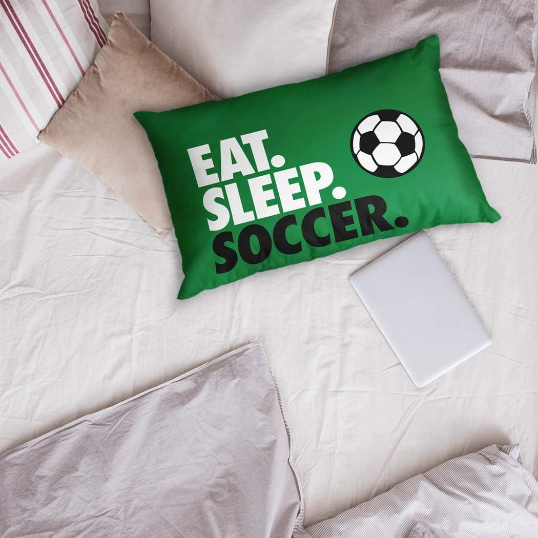 Soccer Pillowcases | Soccer Pillowcase Home Decor | Multiple Colors Bedding Home & Kitchen Pillowcases Sheets & Pillowcases