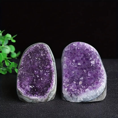 Natürliche Amethyst-Cluster-Geode