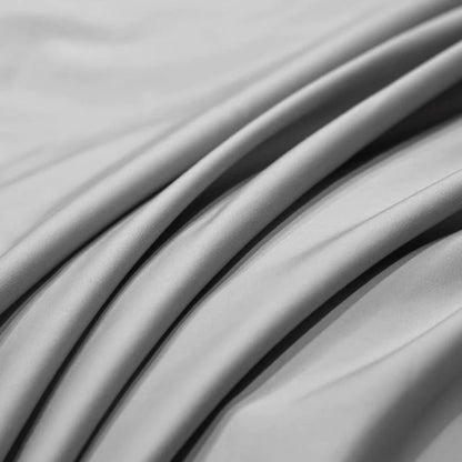 Neo Light Grey Silky Cotton Bedding Set