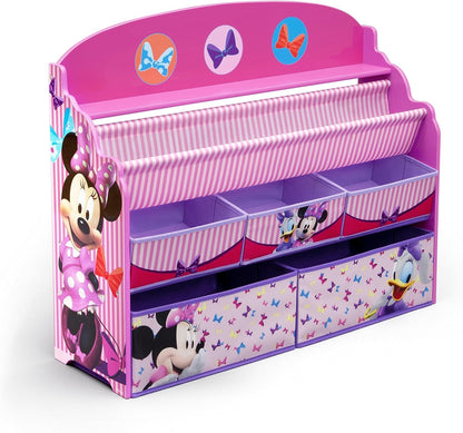 Deluxe Book & Toy Organizer, Disney Mickey Mouse Baby Products Furniture Nursery Storage & Organization Toy Chests & Organizers