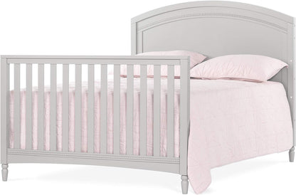 Child Craft Stella 4-In-1 Convertible Crib, Baby Crib Converts to Day Bed, Toddler Bed and Full Size Bed, 3 Adjustable Mattress Positions, Non-Toxic, Baby Safe Finish (Gentle Gray) Baby Products Cribs Furniture Infant & Toddler Beds Nursery