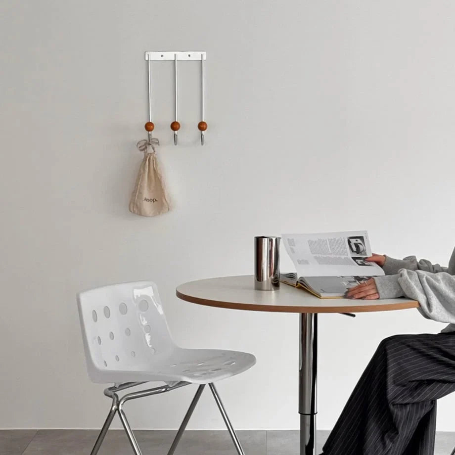 Smooth Color Block Metal Wall Hooks