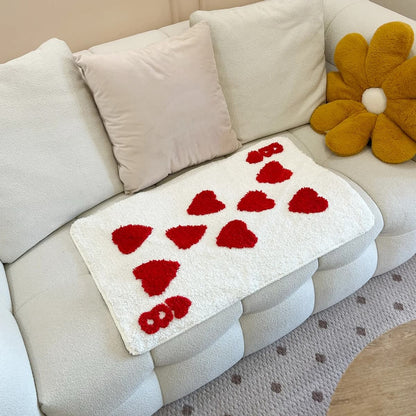 8 of Hearts Accent Rug