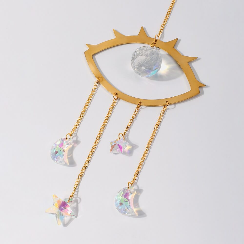 Crystal Eye Suncatcher AESTHETIC_Fairycore AESTHETIC_Witchcore light catcher lightcatcher SUB CATEGORY_Suncatchers sun catcher