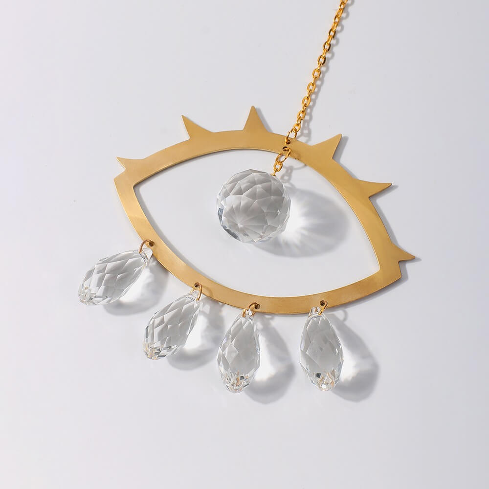 Crystal Eye Suncatcher AESTHETIC_Fairycore AESTHETIC_Witchcore light catcher lightcatcher SUB CATEGORY_Suncatchers sun catcher