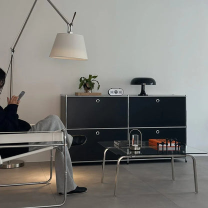 Minimalist Arch Metal Portable Table Lamp