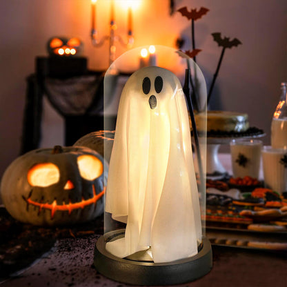 Halloween Glass Cute Ghost Light