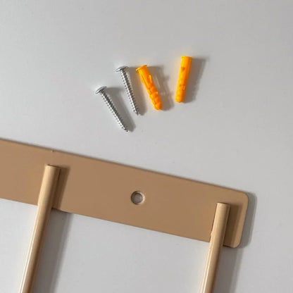 Smooth Color Block Metal Wall Hooks