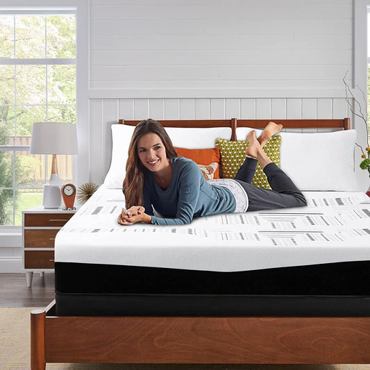 Electric Adjustable Bed Frames Queen Size,With Detachable Cover,4 Foam Layers for Cooling,Adaptive Foam Mattress,Certipur-Us & Cfr1633,100-Night Trial Adjustable Bases Bases & Foundations Bedroom Furniture Beds Frames & Bases Furniture Home & Kitchen