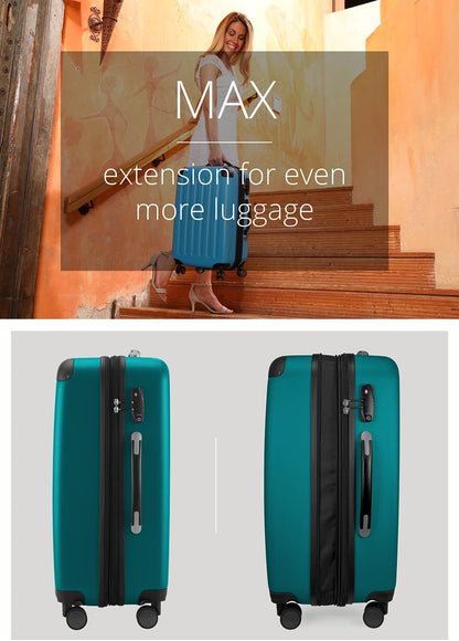 Hauptstadtkoffer Suitcase, Aqua Green, 65Cm Clothing Luggage Luggage & Bags Luggage & Travel Gear Shoes & Jewelry Suitcases