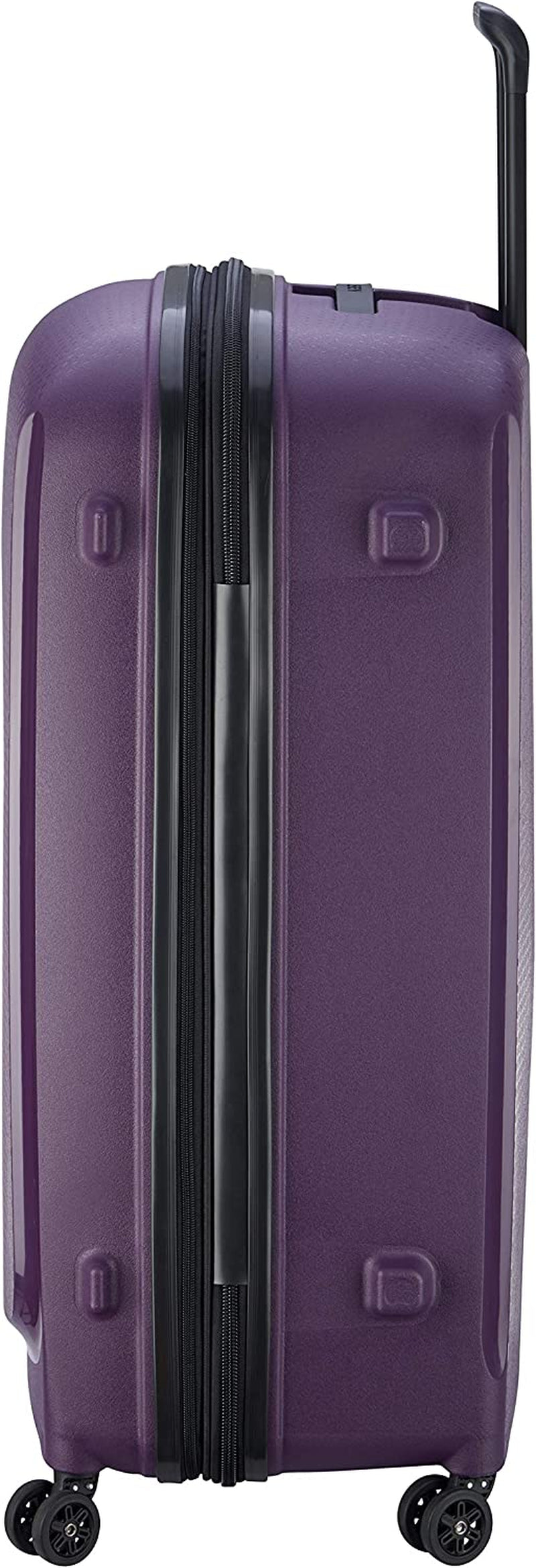 Delsey Adults-Unisex'S Suitcase, Purple, XL (83 Cm-123 L + 11 L) Clothing Luggage Luggage & Bags Luggage & Travel Gear Shoes & Jewelry Suitcases