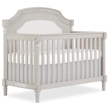 Evolur Julienne 5-In-1 Convertible Crib in Cloud, Greenguard Gold Certified , 55.5X31.2X51.5 Inch (Pack of 1) Baby Products Cribs Furniture Infant & Toddler Beds Nursery