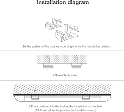 96 LED Closet Light, 24 Inch LED Strip Light, 20W LED Ceiling Light 2000Lm Light Bar 3000K Warm White under Cabinet Fixture Home under Cabinet LED Lighting for Office and Commercial AC85-265V Lighting & Ceiling Fans Tools & Home Improvement Under-Cabinet Lights Wall Lights