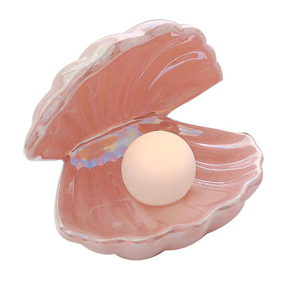 Fairy Shell Pearl Night Lamp AESTHETIC_Danish Pastel AESTHETIC_Soft Girl pearl seashell SUB CATEGORY_Ambient Lighting SUB CATEGORY_Desk Accessories