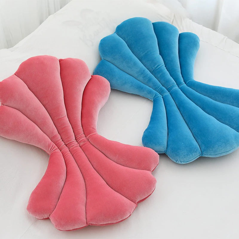 Fairy Shell Seat Cushion AESTHETIC_Danish Pastel cushion plush plushies seashell SUB CATEGORY_Decorative Pillows