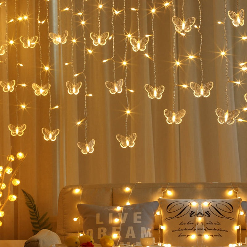 Fairy Butterfly String Lights AESTHETIC_Fairycore AESTHETIC_Indie SUB CATEGORY_String Lights