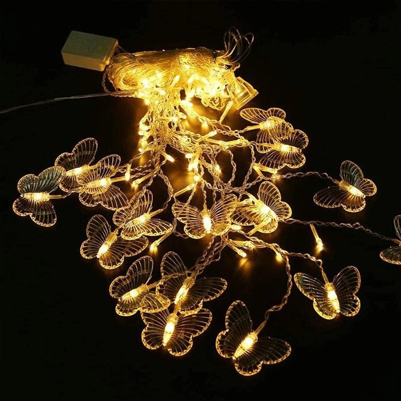 Fairy Butterfly String Lights AESTHETIC_Fairycore AESTHETIC_Indie SUB CATEGORY_String Lights