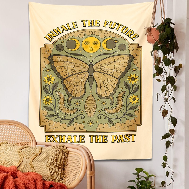 Butterfly the Future Tapestry fairycore moon butterfly mystery