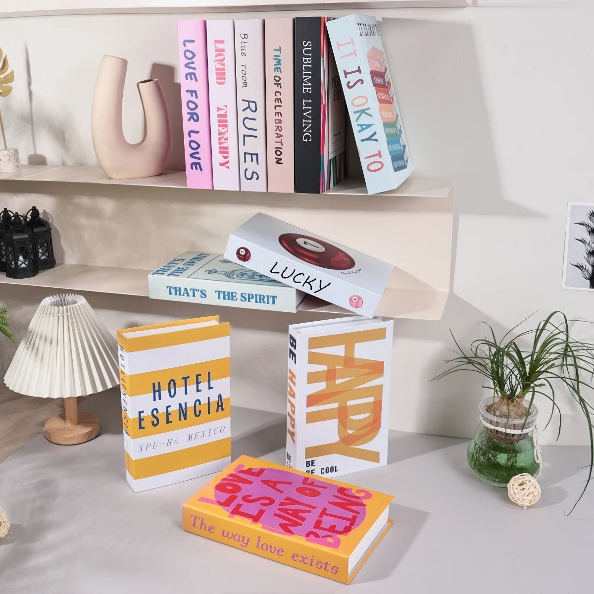 Modern Decorative Faux Book Storage Box