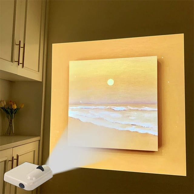 Fake Window Mini Projector fake window lo fi night lamp SUB CATEGORY_Ambient Lighting