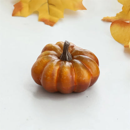 Conjunto de decoración de otoño de mini calabazas