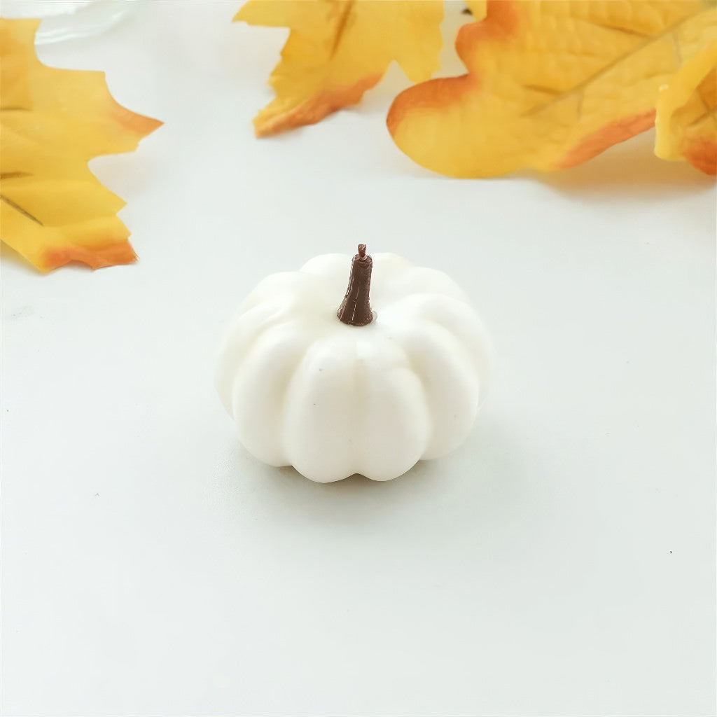 Conjunto de decoración de otoño de mini calabazas