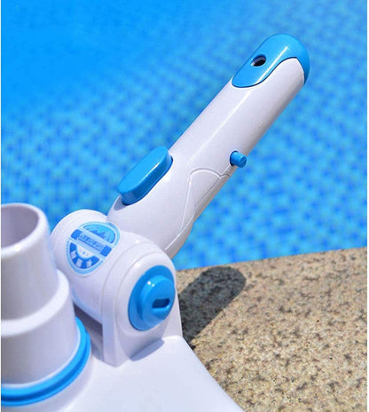 Pool Vacuum Head Practical Replacement Weighted Pool Brush Pool Cleaner Vacuum Head Absorb Broom Algae Remover Scrubber with Snap-On Adjustable Angle Handle Cleaning Tools & Chemicals Hot Tubs & Supplies Lawn & Garden Patio Pool Brushes Pools