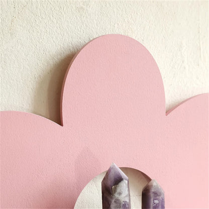 Pastel Flower Wall Shelf