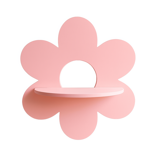 Pastel Flower Wall Shelf
