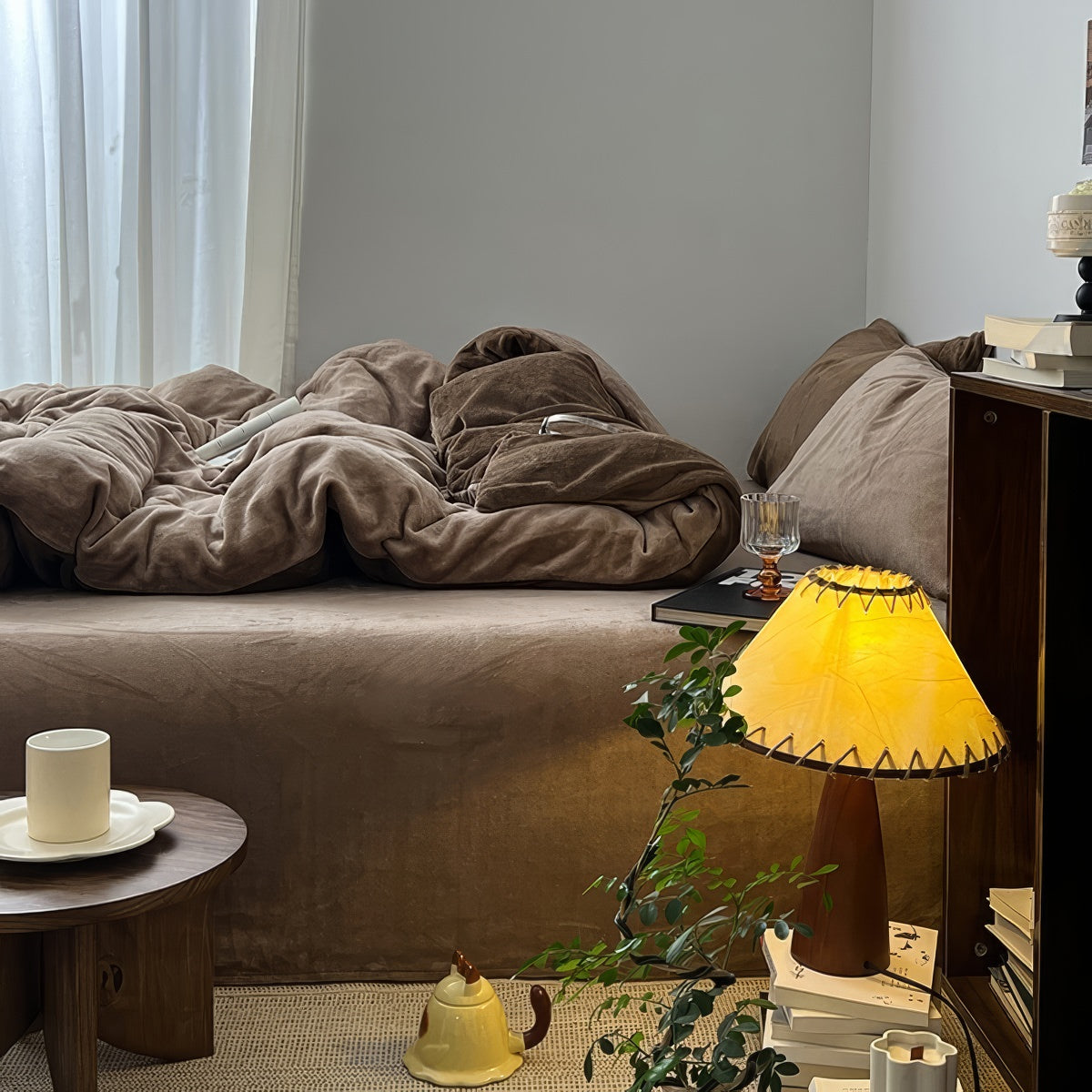 Fluffy Fleece Winter Bedding Set