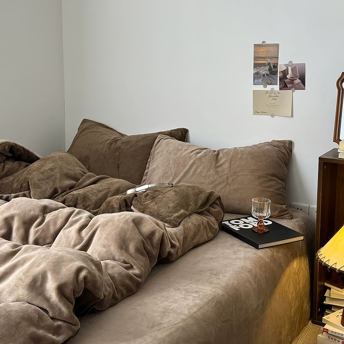 Fluffy Fleece Winter Bedding Set