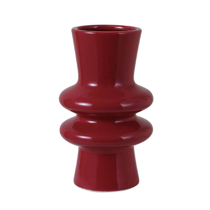 French Modern Sculpted Ceramic Vase