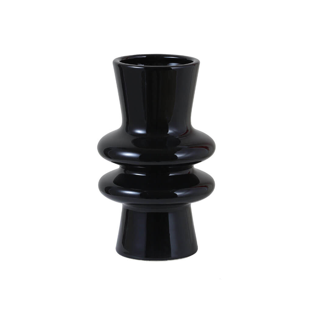 French Modern Sculpted Ceramic Vase