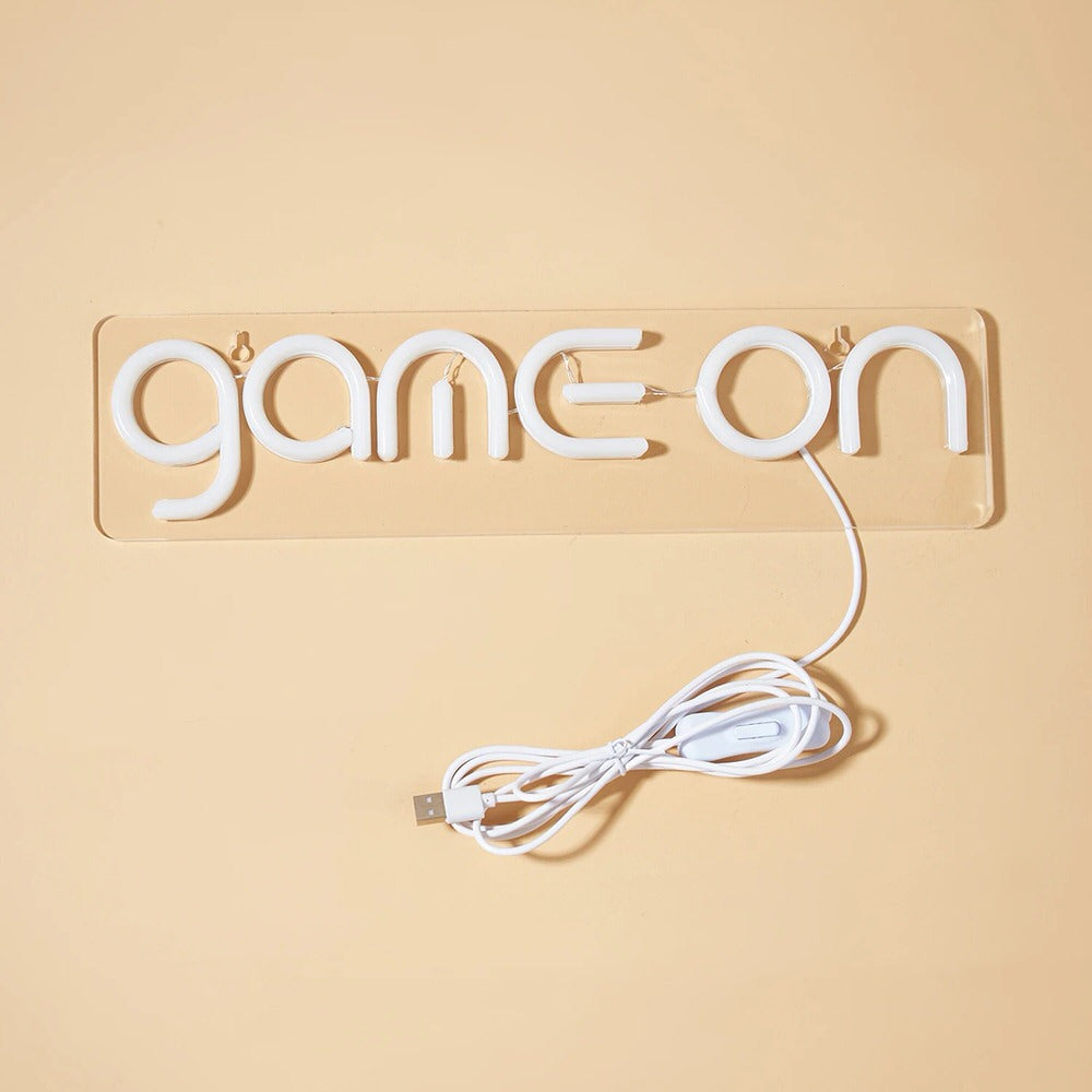 Game On Wall LED Neon Sign