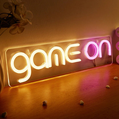 Game On Wall LED Neon Sign