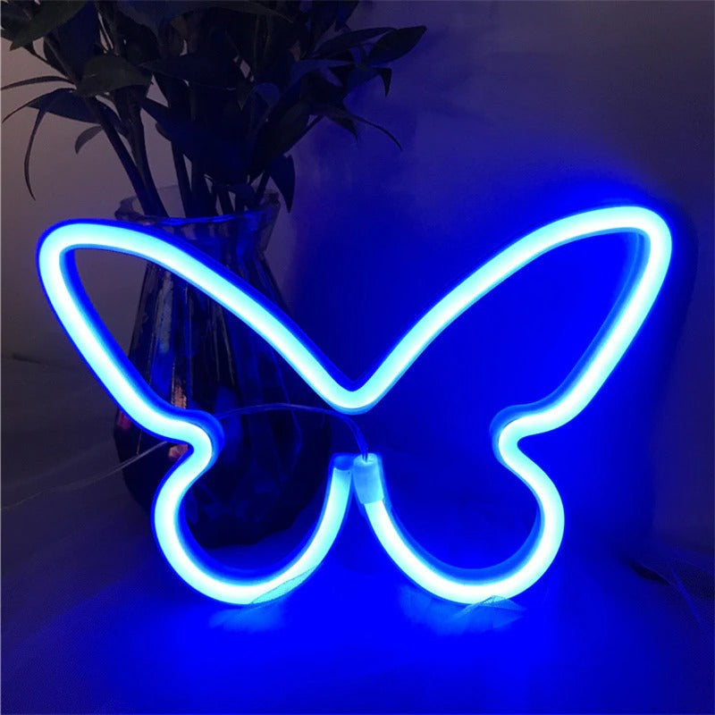 Butterfly Wall Neon Sign AESTHETIC_eGirl AESTHETIC_Indie SUB CATEGORY_Neon Signs