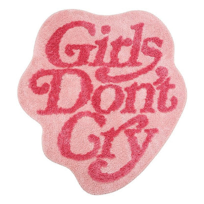 Girls Don't Cry Accent Rug AESTHETIC_Soft Girl soft SUB CATEGORY_Rugs