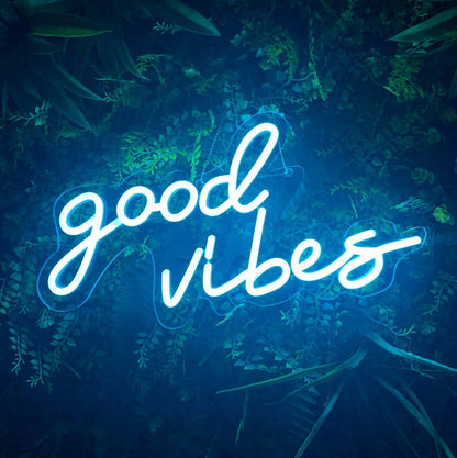 Good Vibes Wall Neon Sign AESTHETIC_eGirl AESTHETIC_Soft Girl SUB CATEGORY_Neon Signs