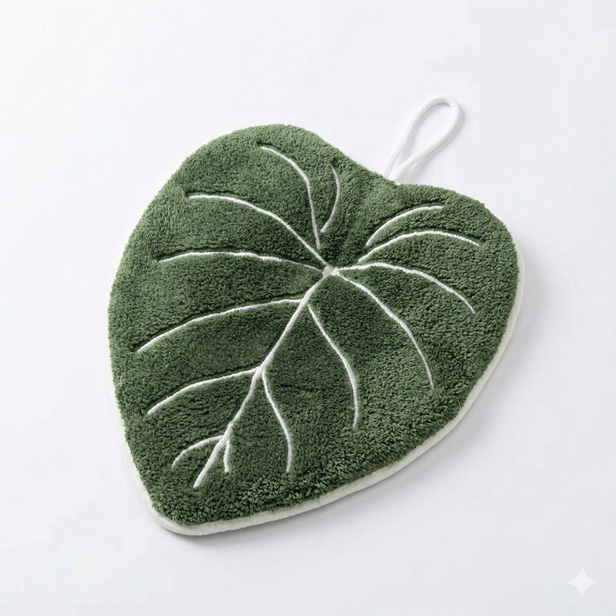 Botanical Leaf Microfiber Hand Towel