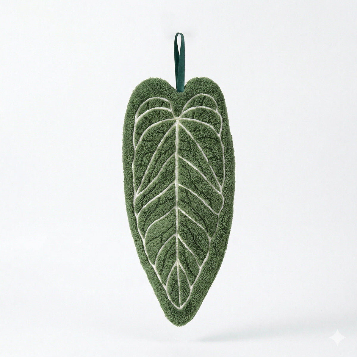 Botanical Leaf Microfiber Hand Towel