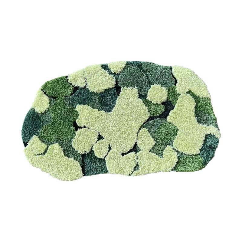 Green Moss Tufted Rug