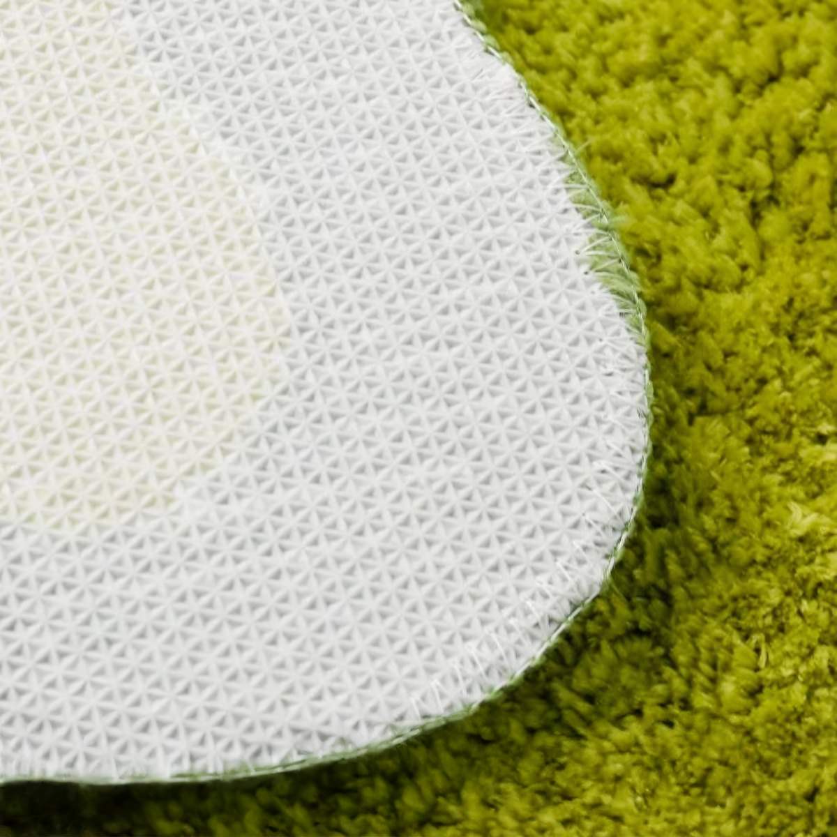 Einfache gewellte grüne Bodenmatte