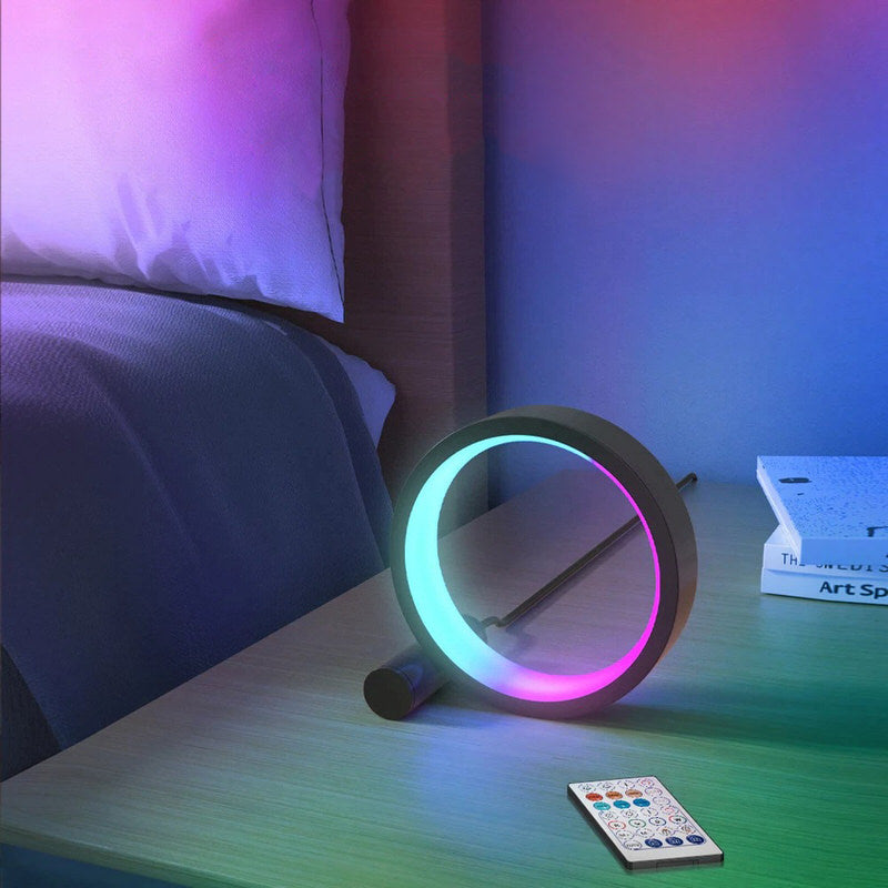 LED Halo Table Lamp AESTHETIC_eGirl dream light galaxy galaxy light hexagonal led panel rgb rgbic round light SUB CATEGORY_Ambient Lighting ws2811