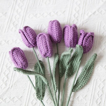 Crochet Tulip Flowers AESTHETIC_Cottagecore SUB CATEGORY_Plushies tulip